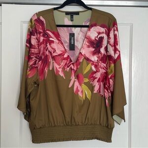 WHBM Kimono Sleeve Top NWT